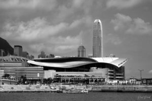 Errances urbaines à Hong-Kong. Photo noir et blanc de Pascal Picard